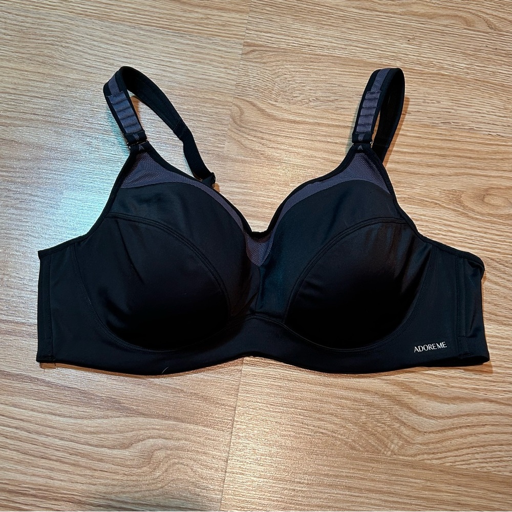 Adore me black bra 40D